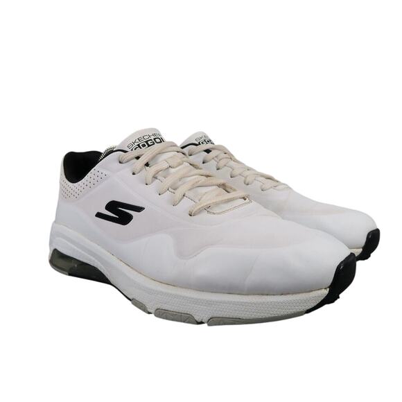 Skechers Shoes Mens 9 Go Golf Sneaker Athletic Skech Air Dos Sport Cleat White
